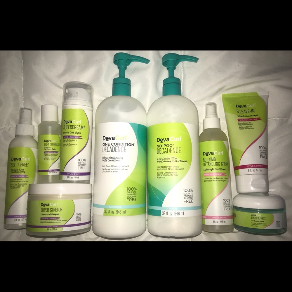 DEVACURL bundle for Curly and Super Curly Hair